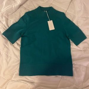 COS Short Sleeve Turtle Neck Sweater